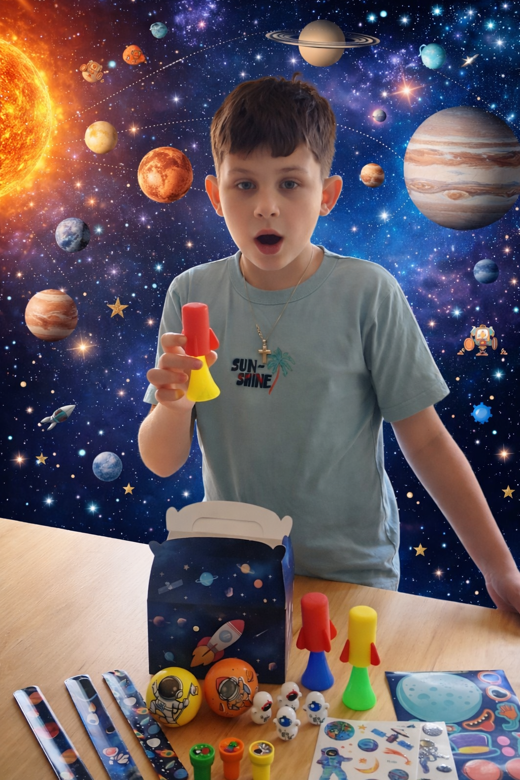 Space Pre Packed Party Boxes