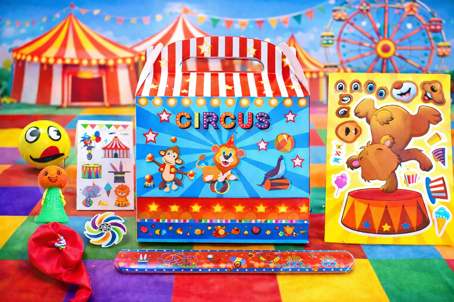 Circus Pre Packed Party Boxes