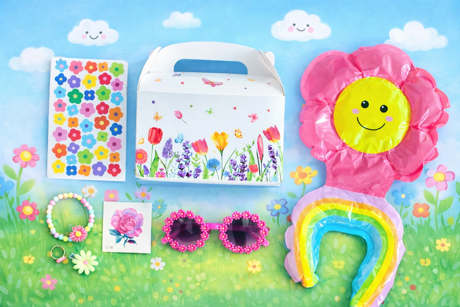 Flower Pre Packed Party Boxes