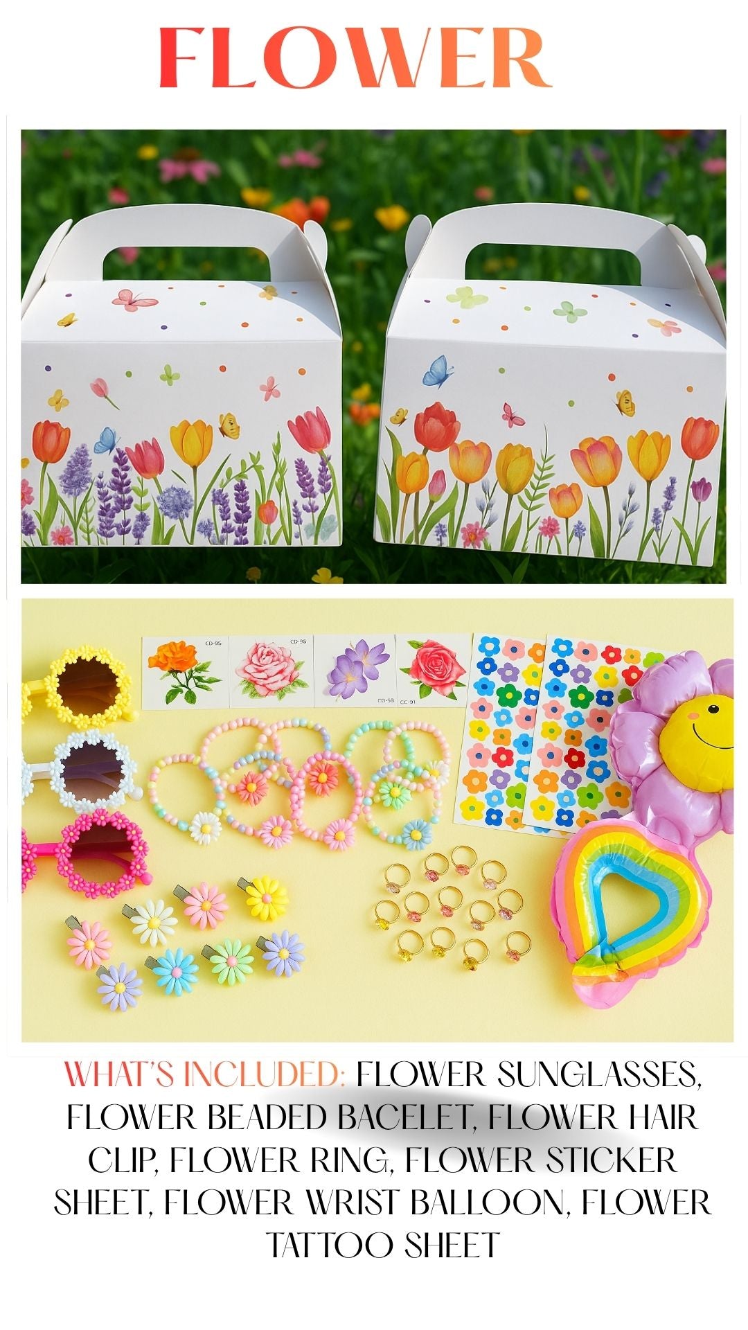 Flower Pre Packed Party Boxes