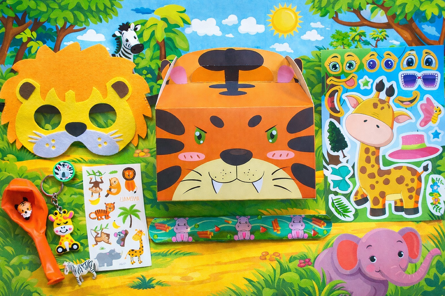 Safari Pre Boxed Party Boxes