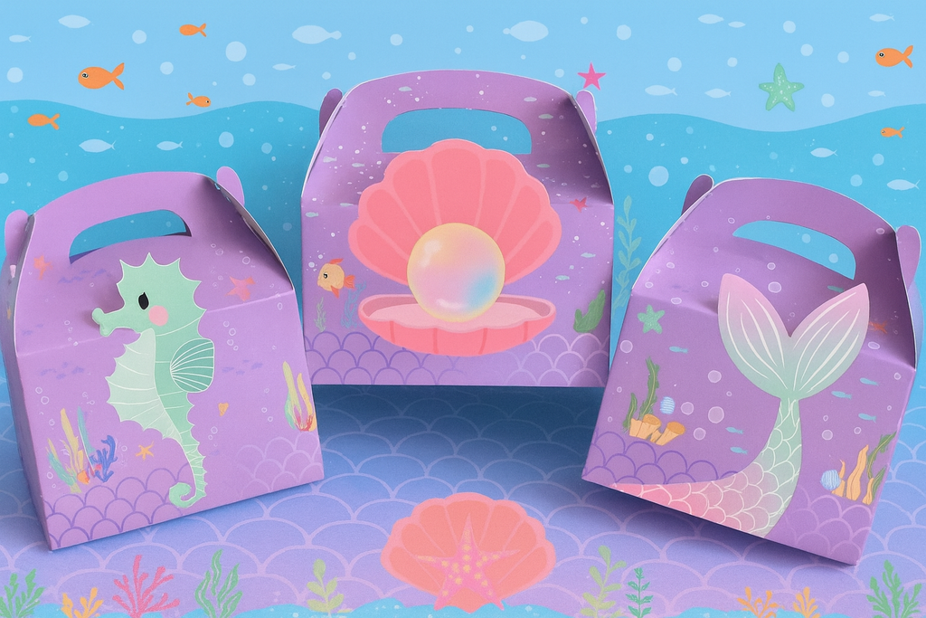 Mermaid Pre Packed Party Boxes