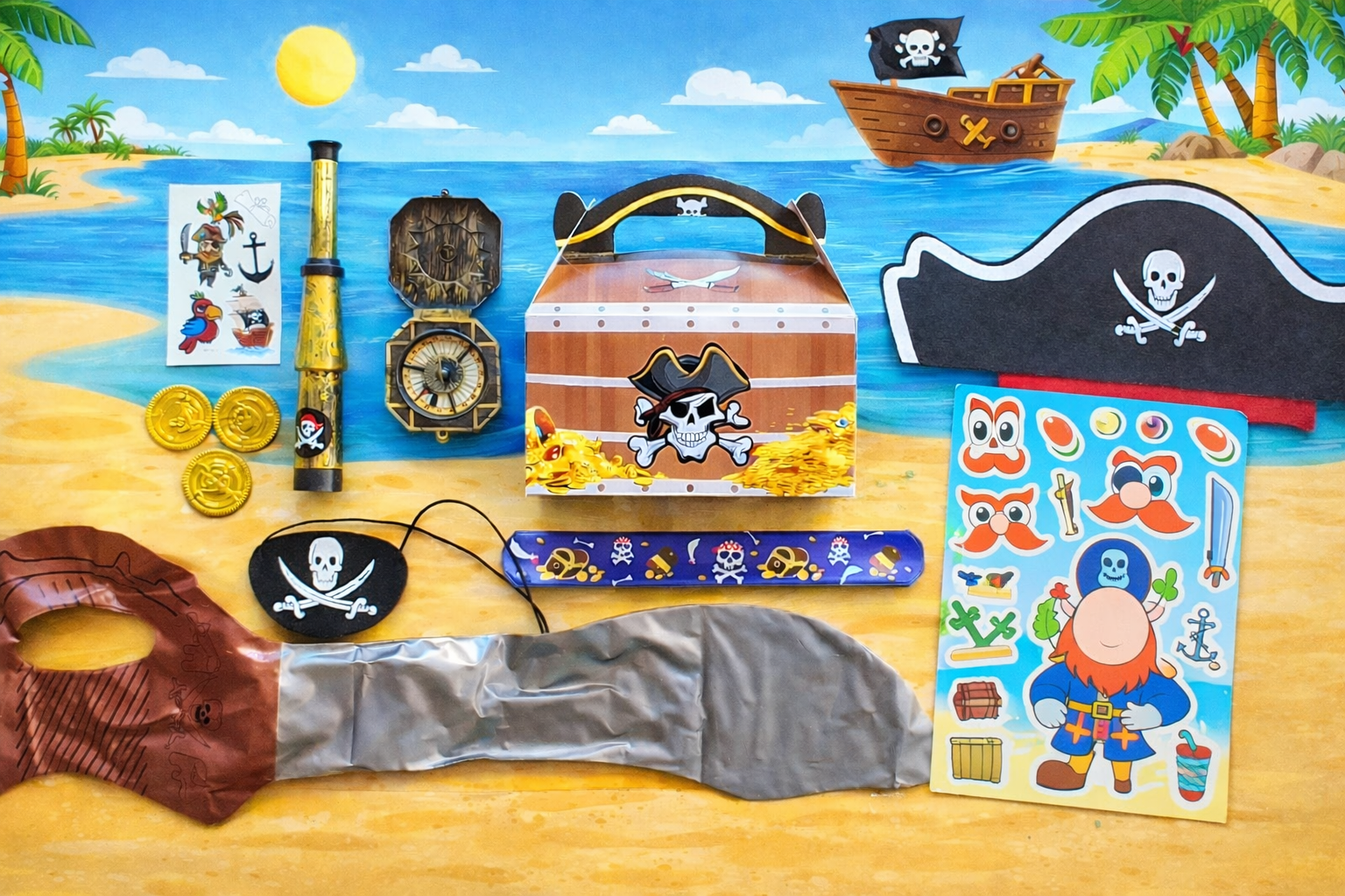 Pirate Pre Packed Party Boxes