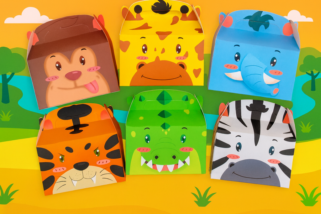 Safari Pre Boxed Party Boxes